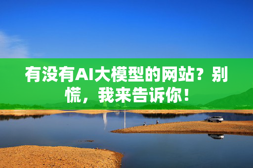 有没有AI大模型的网站？别慌，我来告诉你！