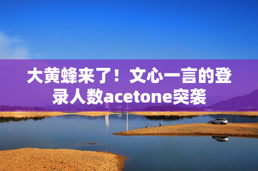 大黄蜂来了！文心一言的登录人数acetone突袭