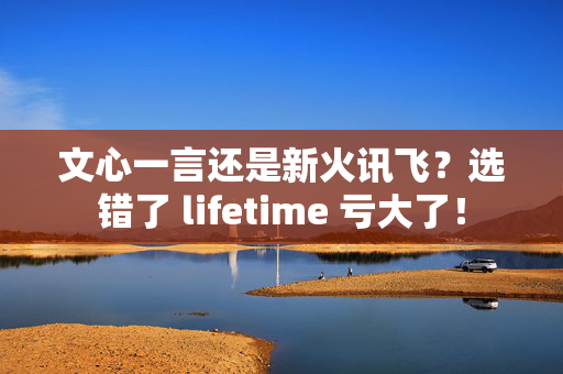 文心一言还是新火讯飞？选错了 lifetime 亏大了！