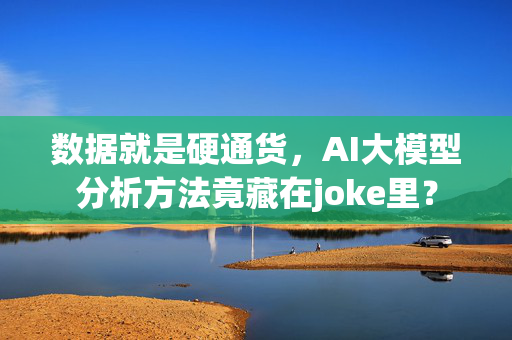 数据就是硬通货，AI大模型分析方法竟藏在joke里？