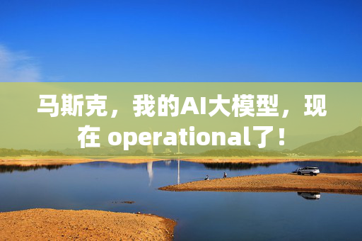 马斯克，我的AI大模型，现在 operational了！